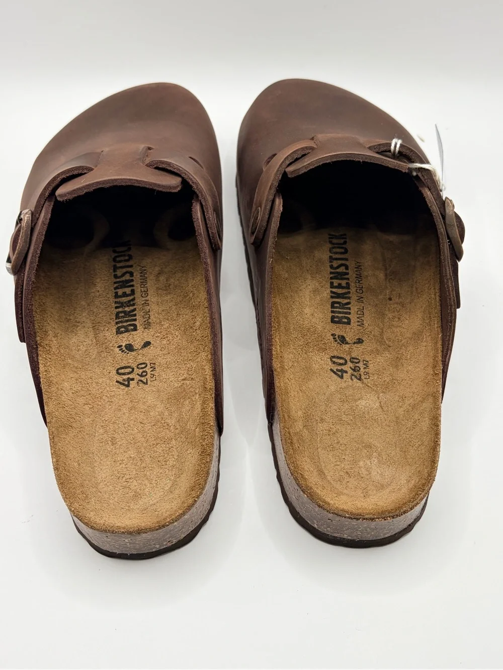 Birkenstock Boston Habana Slip-On Buckle Clog 40